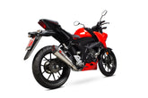 Suzuki GSX-S 125/150 (2017–2021) Scorpion Exhaust Serket Taper Full System - Brushed Stainless