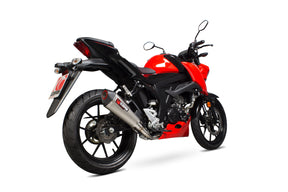 Suzuki GSX-S 125/150 (2017–2021) Scorpion Exhaust Serket Taper Full System - Titanium