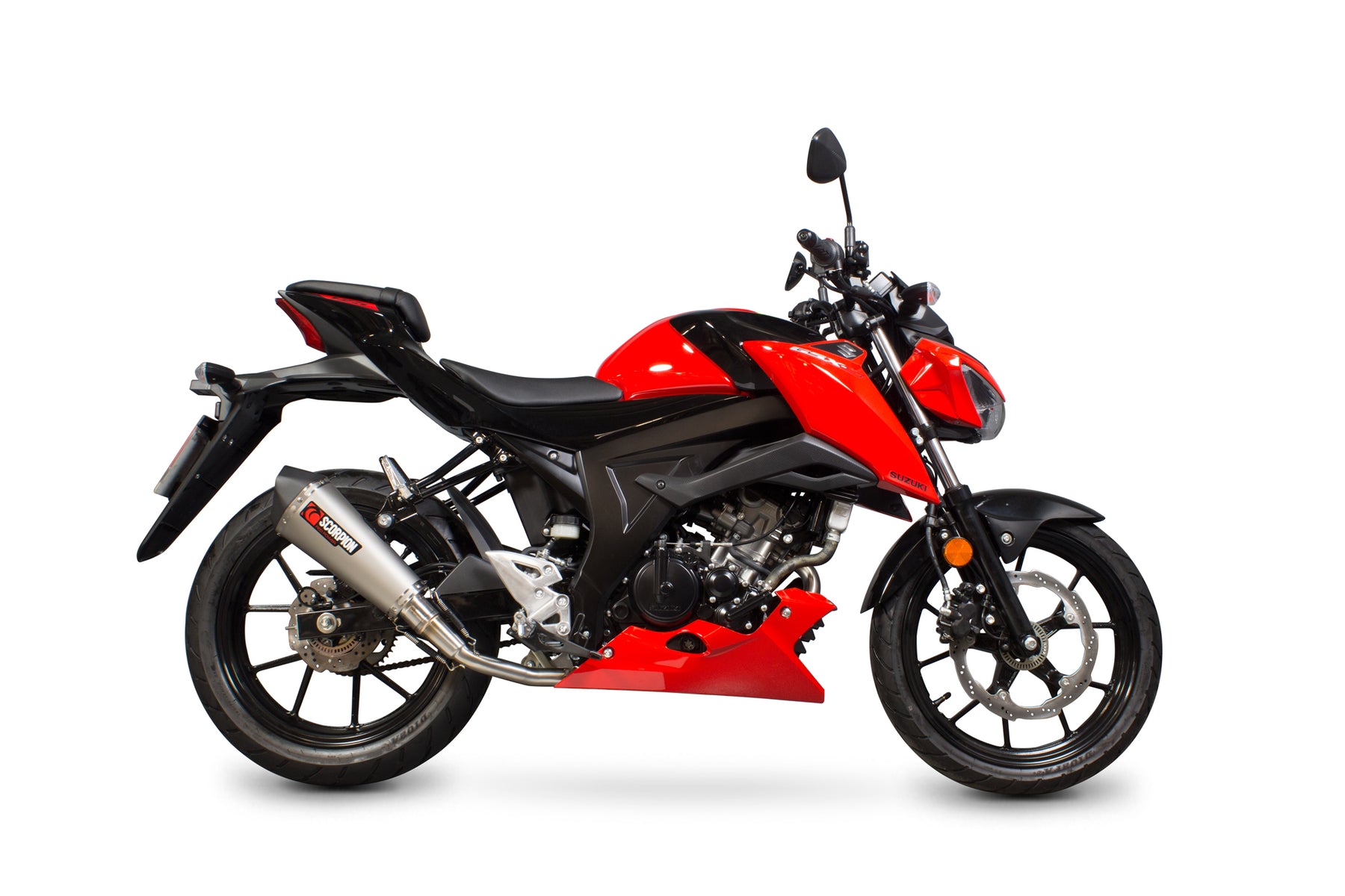 Suzuki GSX-S 125/150 (2017–2021) Scorpion Exhaust Serket Taper Full System - Titanium