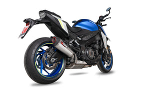 Suzuki GSX-S 1000 (2021–2025) Scorpion Exhaust Serket Taper Slip-on - Stainless Steel