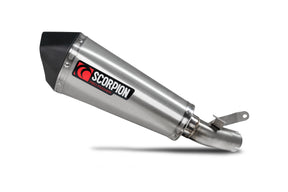 Suzuki GSX-S 1000 (2021–2025) Scorpion Exhaust Serket Taper Slip-on - Stainless Steel