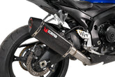 Suzuki GSX-R 750 (2006–2007) Scorpion Exhaust Serket Parallel Slip-on - Carbon Fibre