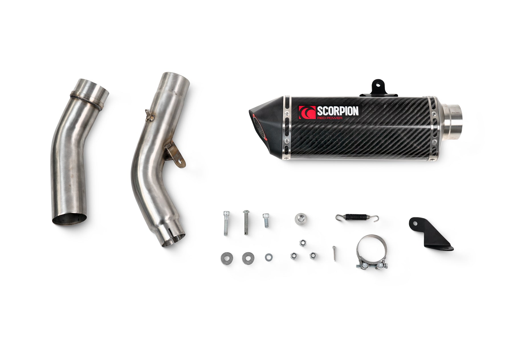 Suzuki GSX-R 750 (2006–2007) Scorpion Exhaust Serket Parallel Slip-on - Carbon Fibre