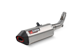 Suzuki GSX-R 750 (2006–2007) Scorpion Exhaust Serket Parallel Slip-on - Brushed Stainless