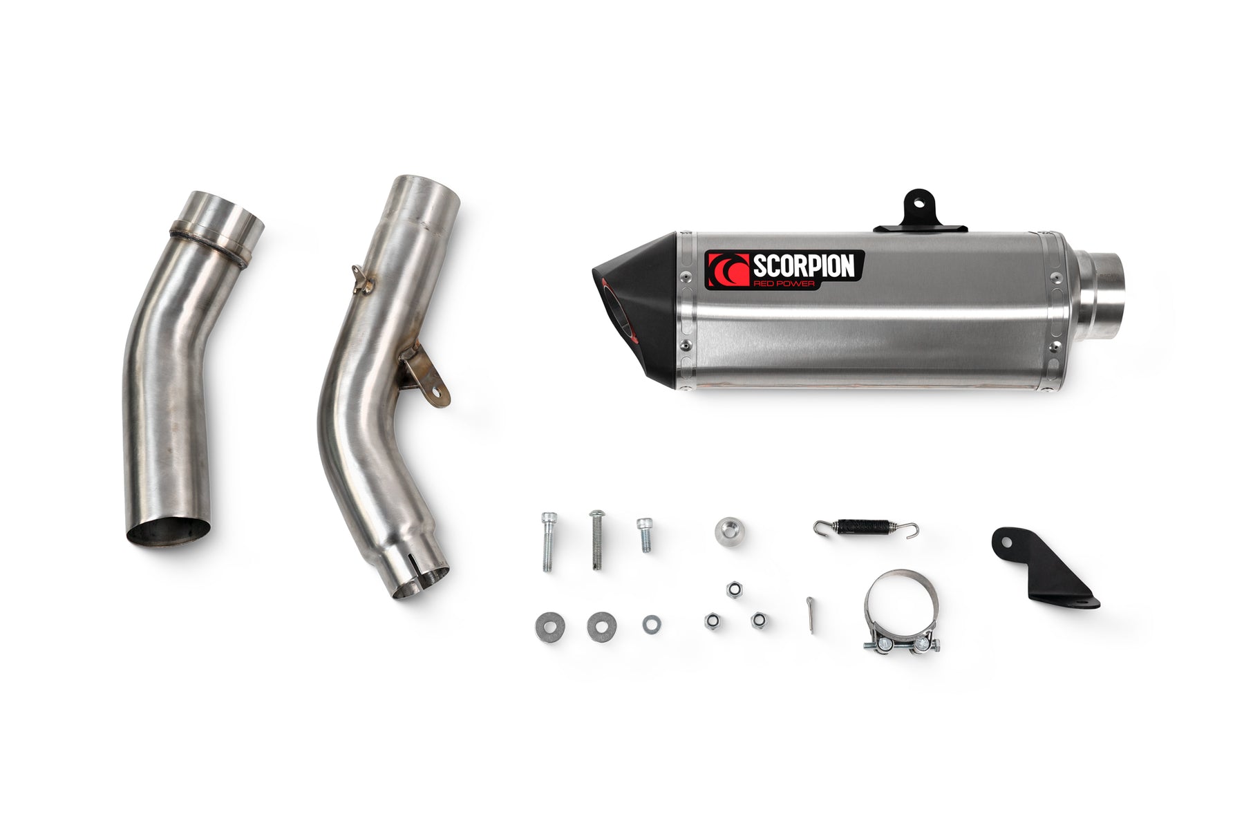 Suzuki GSX-R 750 (2006–2007) Scorpion Exhaust Serket Parallel Slip-on - Brushed Stainless