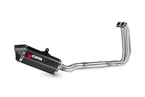 Suzuki GSX-8S (2023–2025) Scorpion Exhaust Serket Parallel Full System - Carbon Fibre