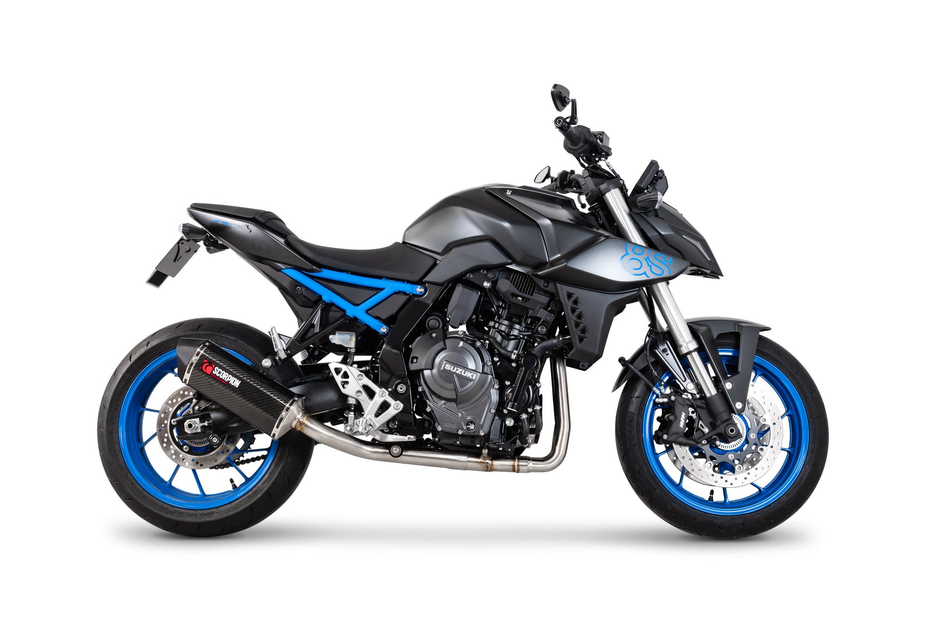 Suzuki GSX-8S (2023–2025) Scorpion Exhaust Serket Parallel Full System - Carbon Fibre