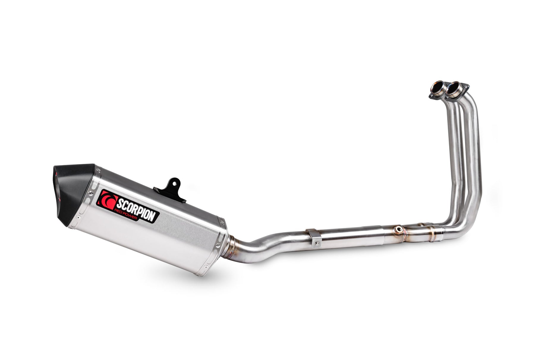 Suzuki GSX-8S (2023–2025) Scorpion Exhaust Serket Parallel Full System - Brushed Stainless
