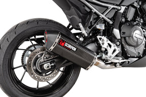 Suzuki GSX-8R (2024–2025) Scorpion Exhaust Serket Parallel Full System - Carbon Fibre
