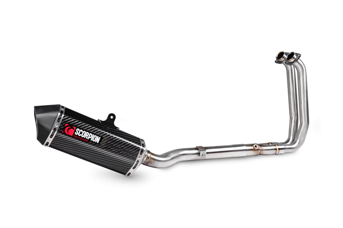 Suzuki GSX-8R (2024–2025) Scorpion Exhaust Serket Parallel Full System - Carbon Fibre
