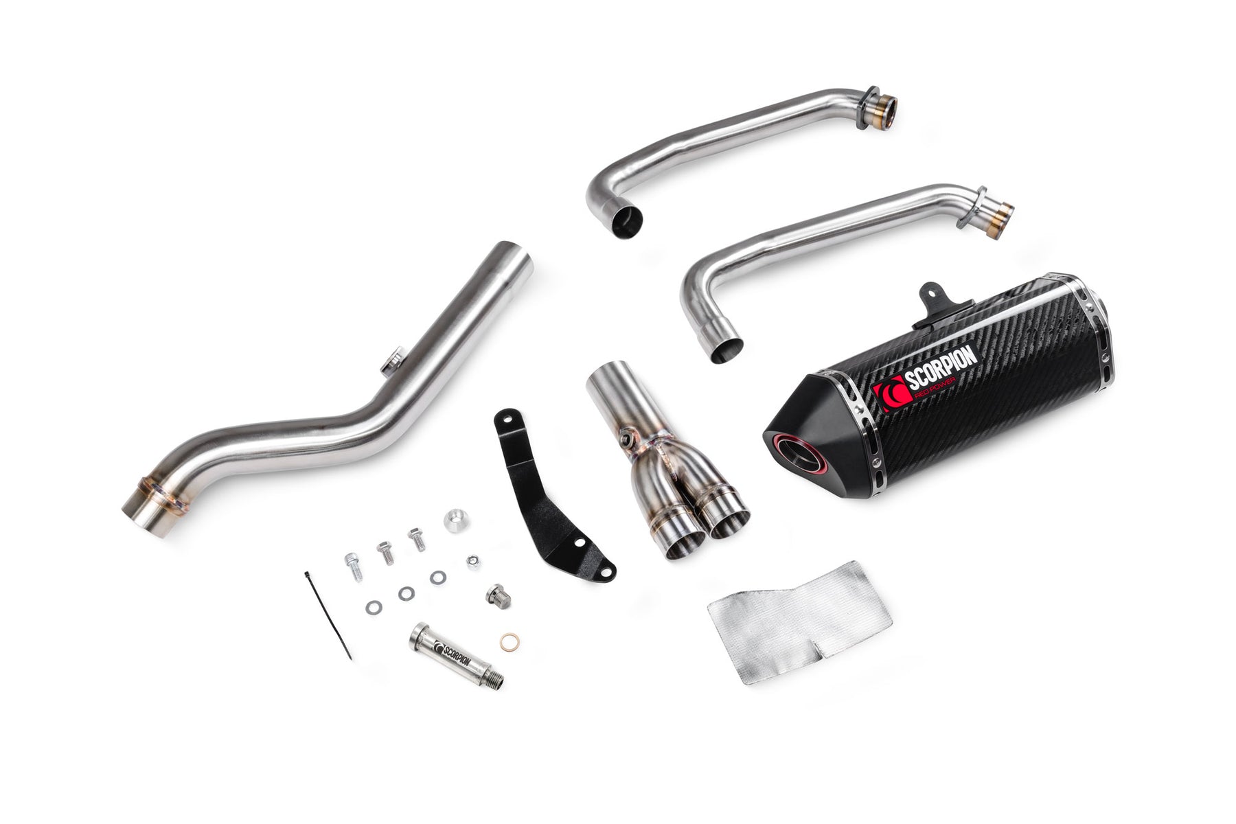 Suzuki GSX-8R (2024–2025) Scorpion Exhaust Serket Parallel Full System - Carbon Fibre