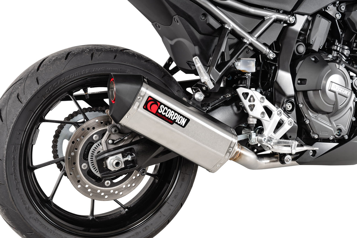 Suzuki GSX-8R (2024–2025) Scorpion Exhaust Serket Parallel Full System - Brushed Stainless