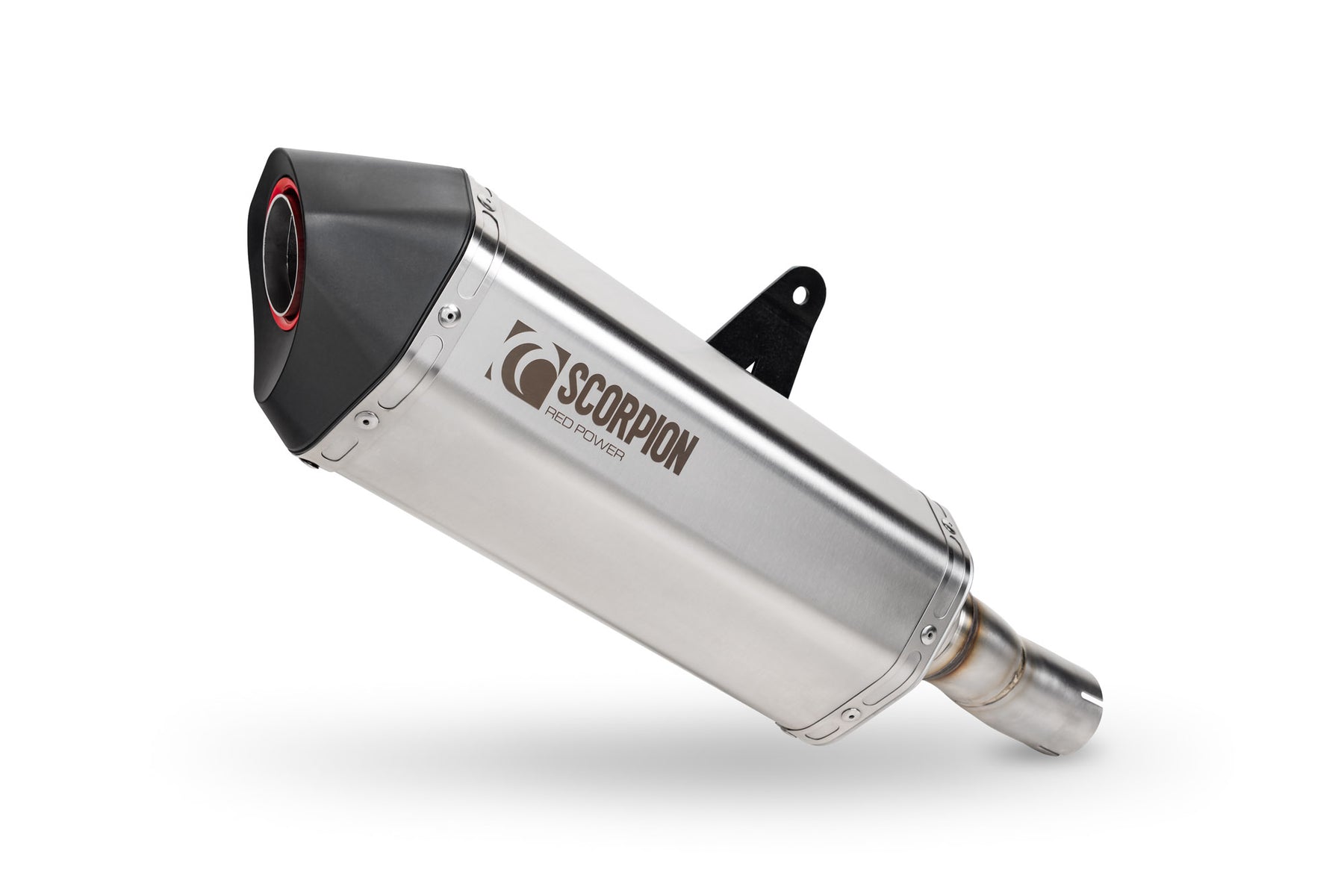 Suzuki V-Strom 800 inc DE/RE (2023–2025) Scorpion Exhaust Serket Parallel Slip-on - Brushed Stainless