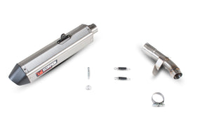 Suzuki GSF 1250 Bandit (2007–2015) Scorpion Exhaust Serket Parallel Slip-on - Brushed Stainless