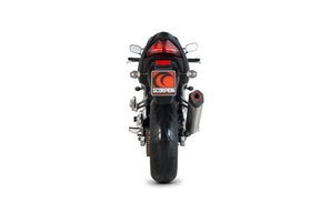 Suzuki GSF 650 Bandit (2007–2011) Scorpion Exhaust Serket Parallel Slip-on - Brushed Stainless