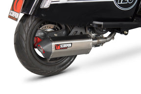 Scomadi TL125 (2015 - 2017) SCORPION Performance Exhaust - Brushed Stainless