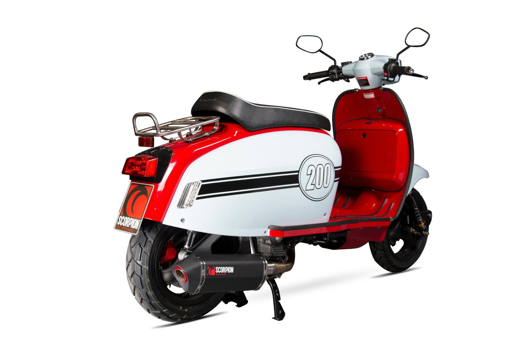 Scomadi TL200 (2016 - 2017) SCORPION Performance Exhaust - Black Ceramic