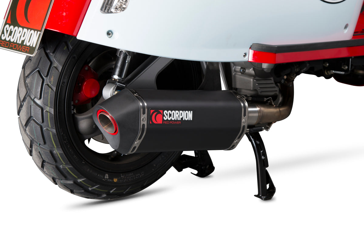 Scomadi TL200 (2016 - 2017) SCORPION Performance Exhaust - Black Ceramic