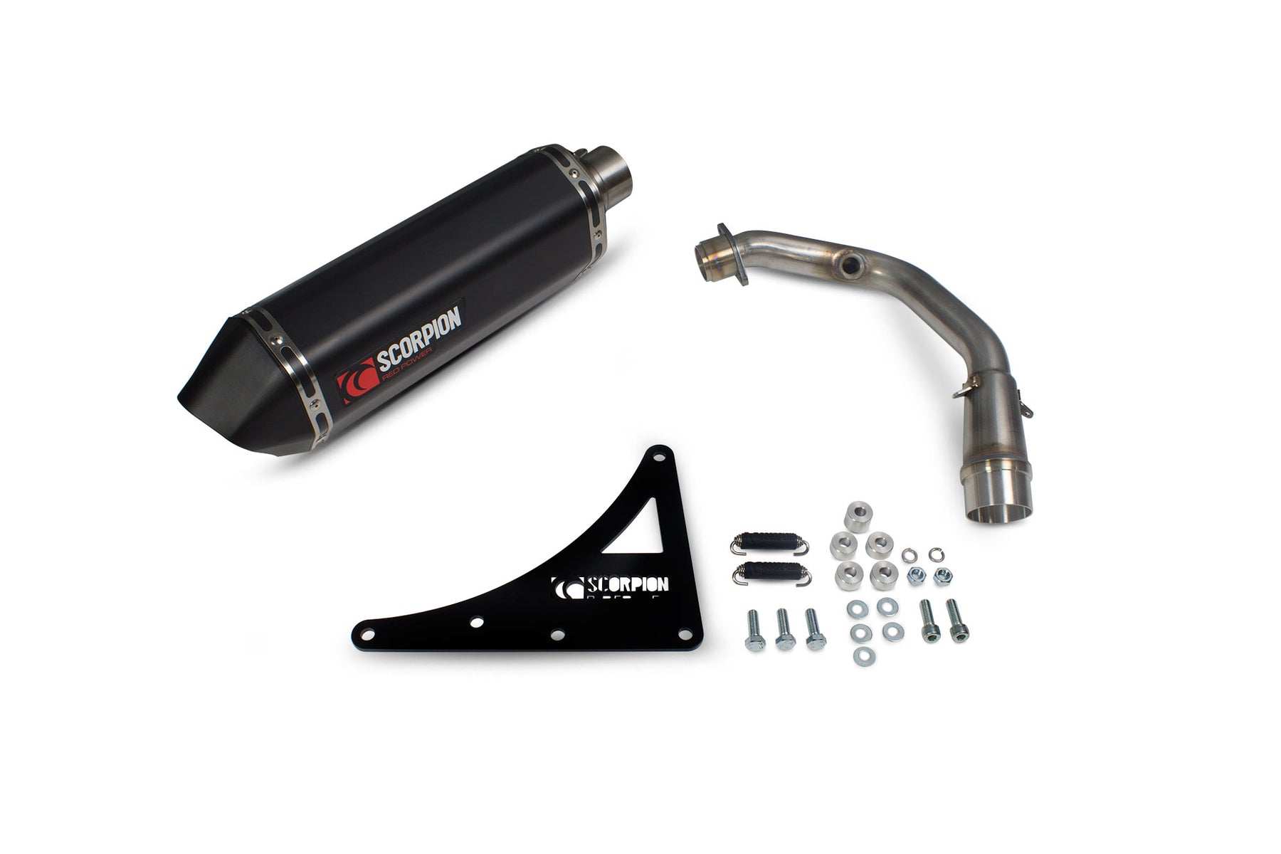 Scomadi TL200 (2016 - 2017) SCORPION Performance Exhaust - Black Ceramic