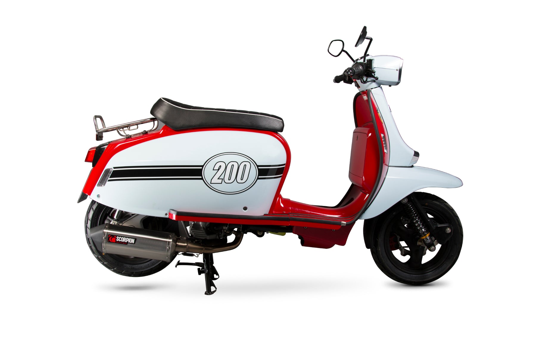 Scomadi TL125 (2015-2017) SCORPION Exhaust Serket Full System - Brushed Stainless Steel