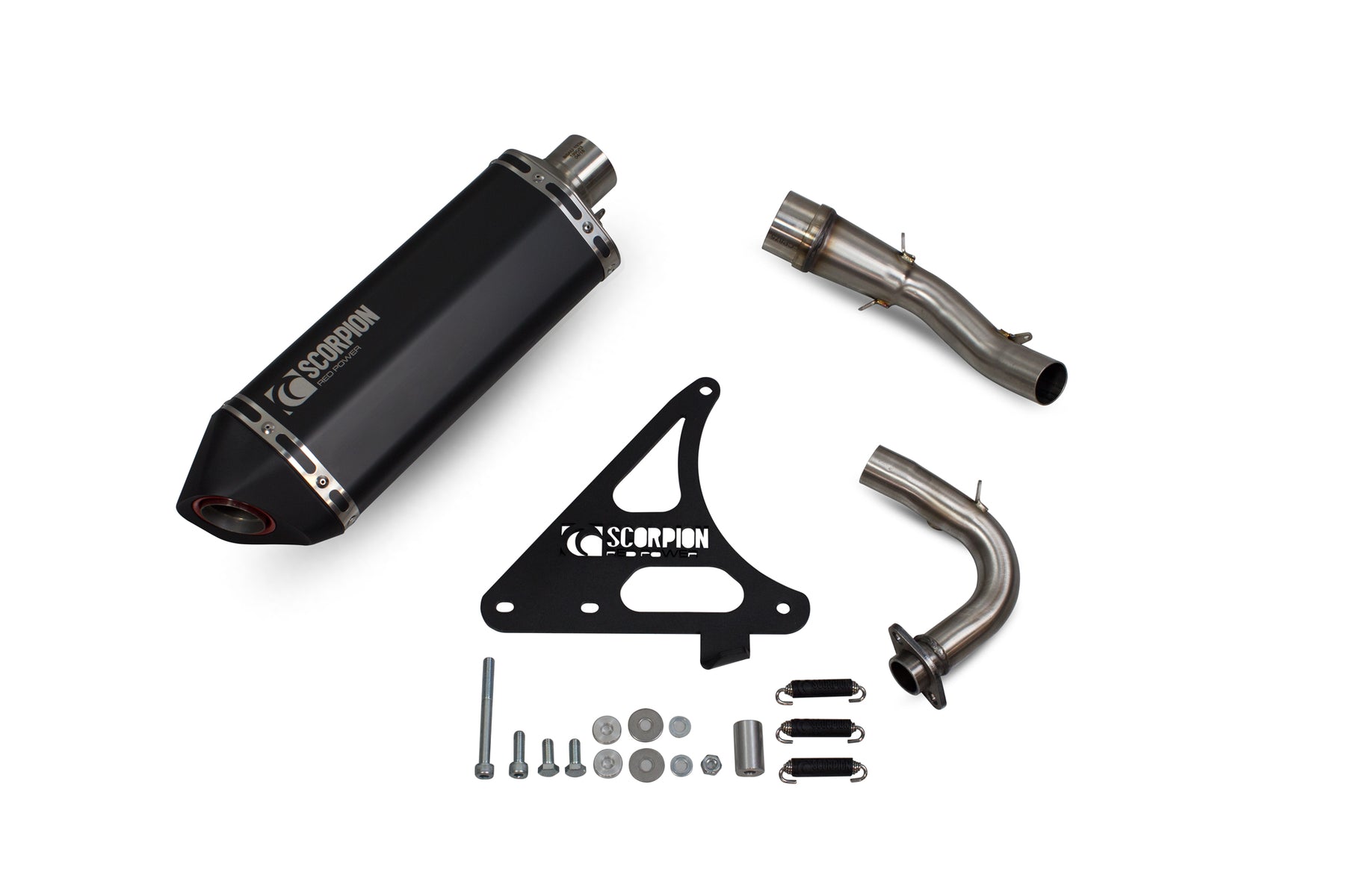 Scomadi TL125 (Euro4) (2017-2018) SCORPION Exhaust Serket Full System - Black Ceramic