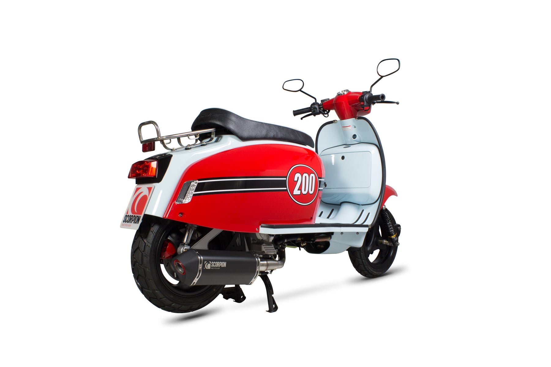 Scomadi TL200 (Euro4) (2018-2019) SCORPION Exhaust Serket Parallel Full System - Black Ceramic