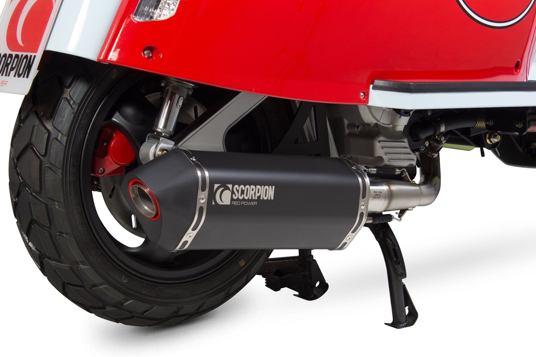 Scomadi TL200 (Euro4) (2018-2019) SCORPION Exhaust Serket Parallel Full System - Black Ceramic