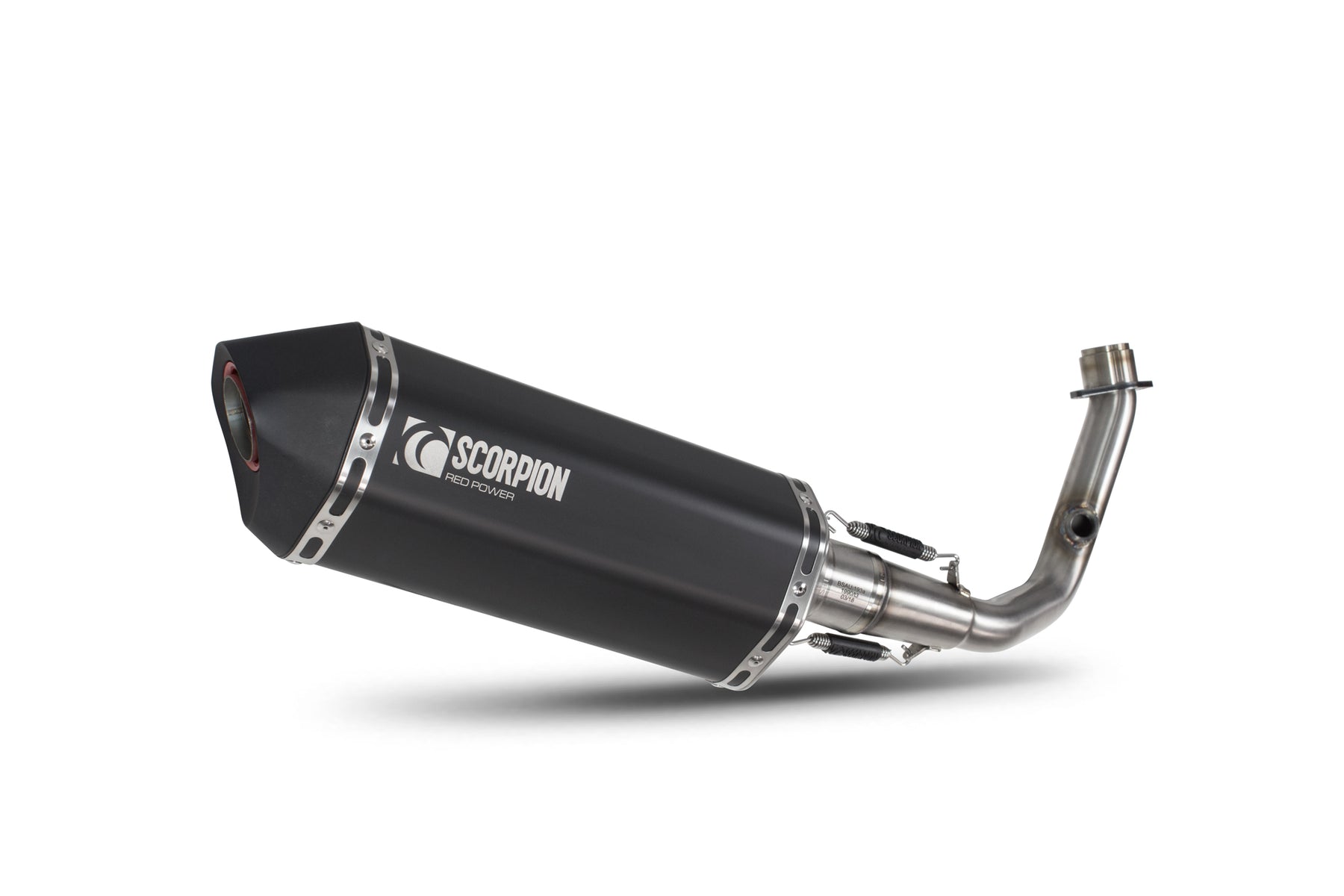 Scomadi TL200 (Euro4) (2018-2019) SCORPION Exhaust Serket Parallel Full System - Black Ceramic