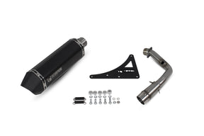 Scomadi TL200 (Euro4) (2018-2019) SCORPION Exhaust Serket Parallel Full System - Black Ceramic