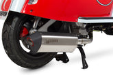 Scomadi TL200 (Euro4) (2018-2019) SCORPION Exhaust Serket Parallel Full System - Brushed Stainless Steel