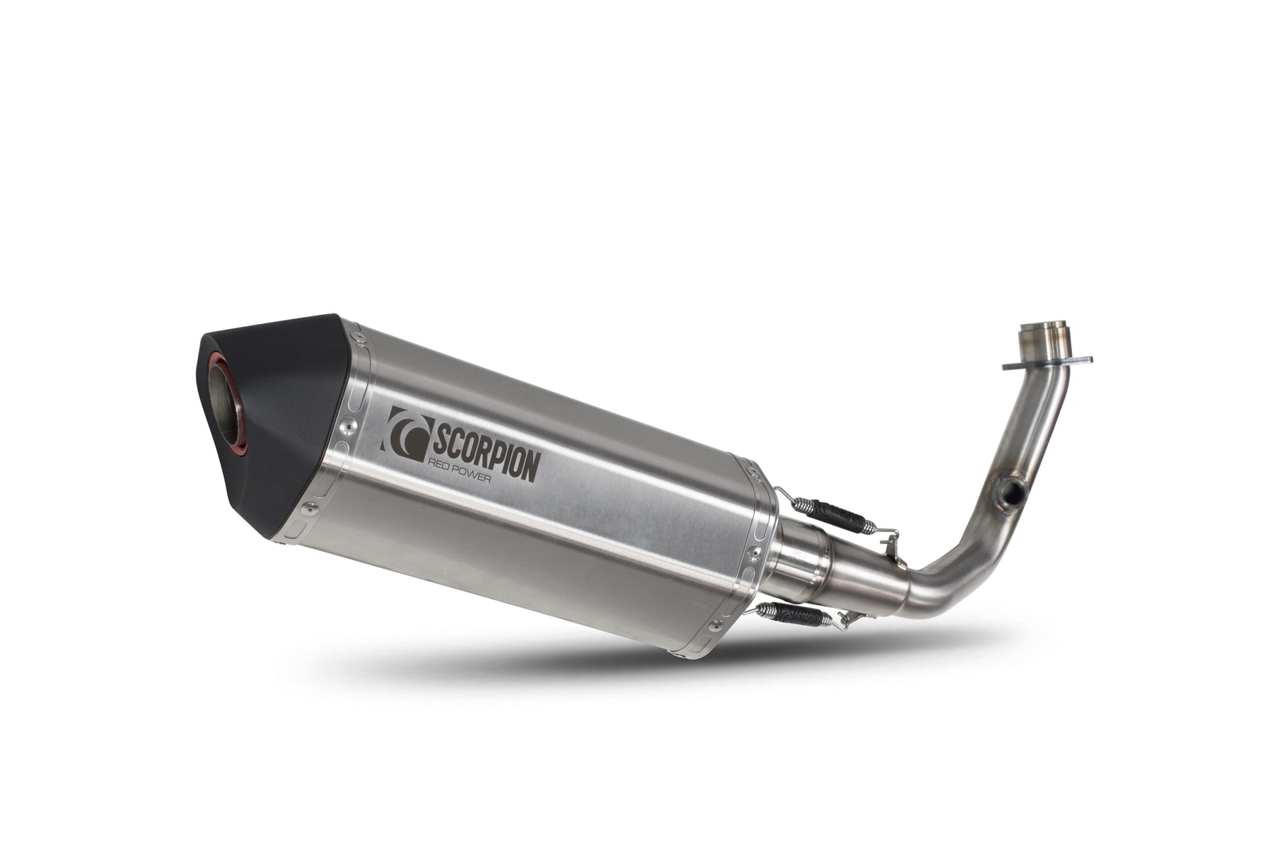 Scomadi TL200 (Euro4) (2018-2019) SCORPION Exhaust Serket Parallel Full System - Brushed Stainless Steel
