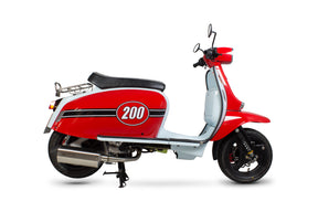 Scomadi TL200 (Euro4) (2018-2019) SCORPION Exhaust Serket Parallel Full System - Brushed Stainless Steel