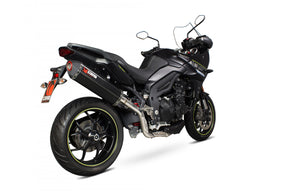 Triumph Tiger 1050 Sport (2013–2021) Scorpion Exhaust Serket Parallel Slip-on - Carbon Fibre