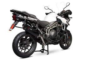 Triumph Tiger 1200 Explorer (2016–2021) Scorpion Exhaust Serket Parallel Slip-on - Carbon Fibre