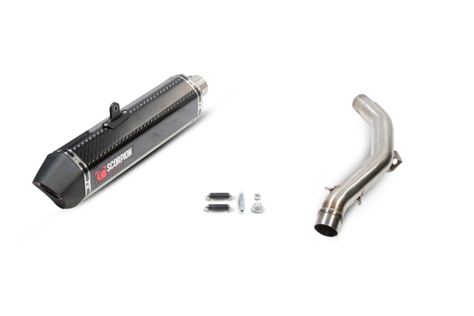 Triumph Tiger 1200 Explorer (2016–2021) Scorpion Exhaust Serket Parallel Slip-on - Carbon Fibre