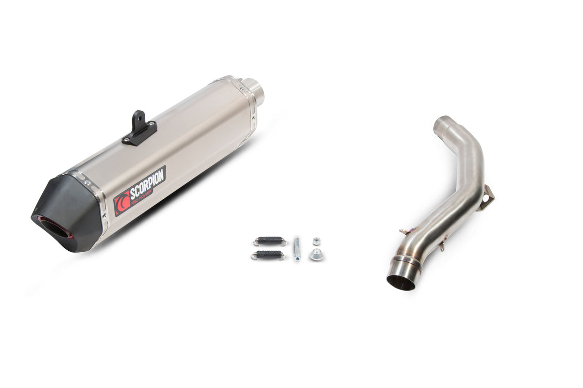 Triumph Tiger 1200 Explorer (2016–2021) Scorpion Exhaust Serket Parallel Slip-on - Titanium