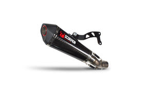 Triumph Speed Triple 1050 (2016–2017) Scorpion Exhaust Serket Taper Slip-on - Carbon Fibre