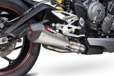Triumph Street Triple 765 S/R/RS (2017–2019) Scorpion Exhaust Serket Taper Slip-on - Titanium