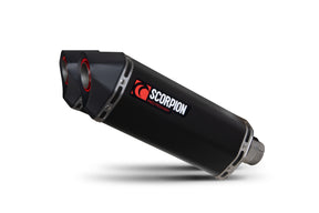 Triumph Speed Triple 1050 S/RS (2018–2020) Scorpion Exhaust Serket Parallel Slip-on Pair - Black Ceramic