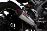 Triumph Speed Triple 1050 S/RS (2018–2020) Scorpion Exhaust Serket Taper Slip-on - Brushed Stainless