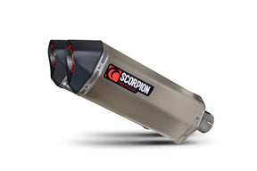 Triumph Speed Triple 1050 S/RS (2018–2020) Scorpion Exhaust Serket Parallel Slip-on Pair - Titanium