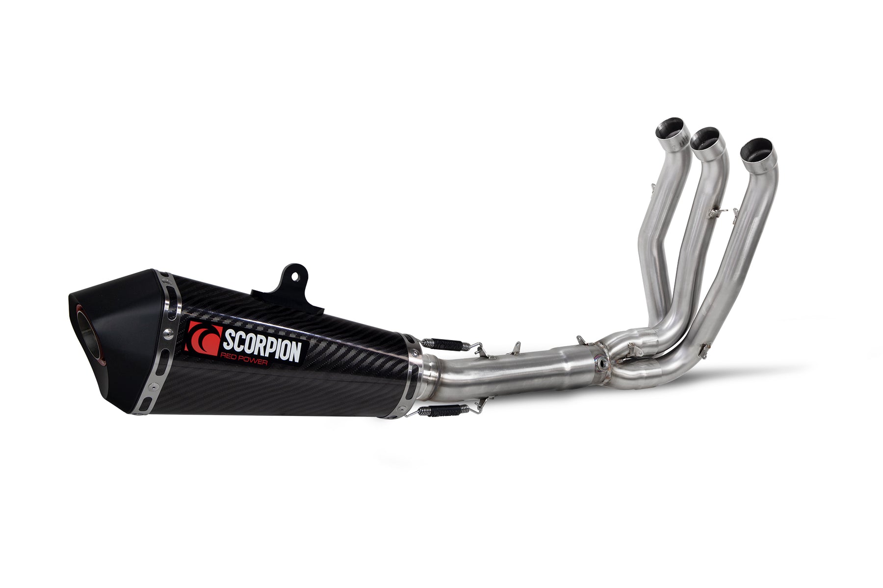 Triumph Trident 660 (2021–2024) Scorpion Exhaust Serket Taper Full System - Carbon Fibre