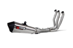 Triumph Trident 660 (2021–2024) Scorpion Exhaust Serket Taper Full System - Titanium