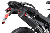 Triumph Tiger 850 (2021–2024) Scorpion Exhaust Serket Parallel Slip-on - Black Ceramic