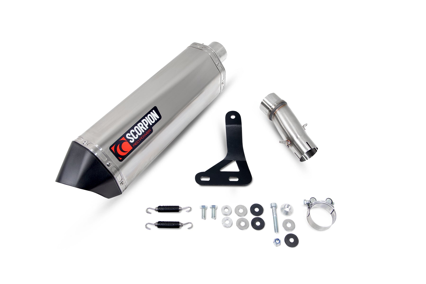 Triumph Tiger 850 (2021–2024) Scorpion Exhaust Serket Parallel Slip-on - Titanium