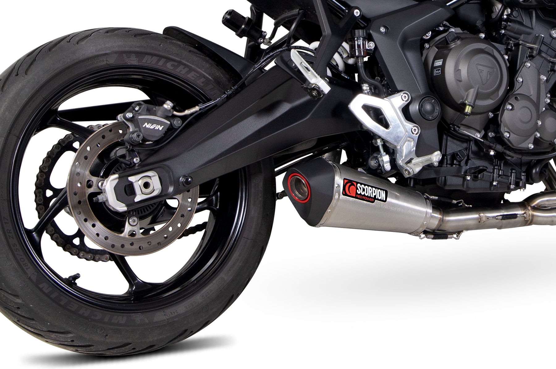 Triumph Tiger 660 (2022–2024) Scorpion Exhaust Serket Taper Full System - Stainless Steel
