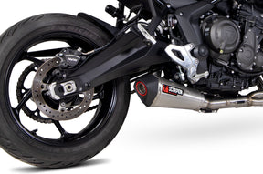 Triumph Tiger 660 (2022–2024) Scorpion Exhaust Serket Taper Full System - Stainless Steel