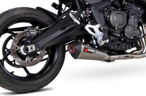Triumph Tiger 660 (2022–2024) Scorpion Exhaust Serket Taper Full System - Titanium