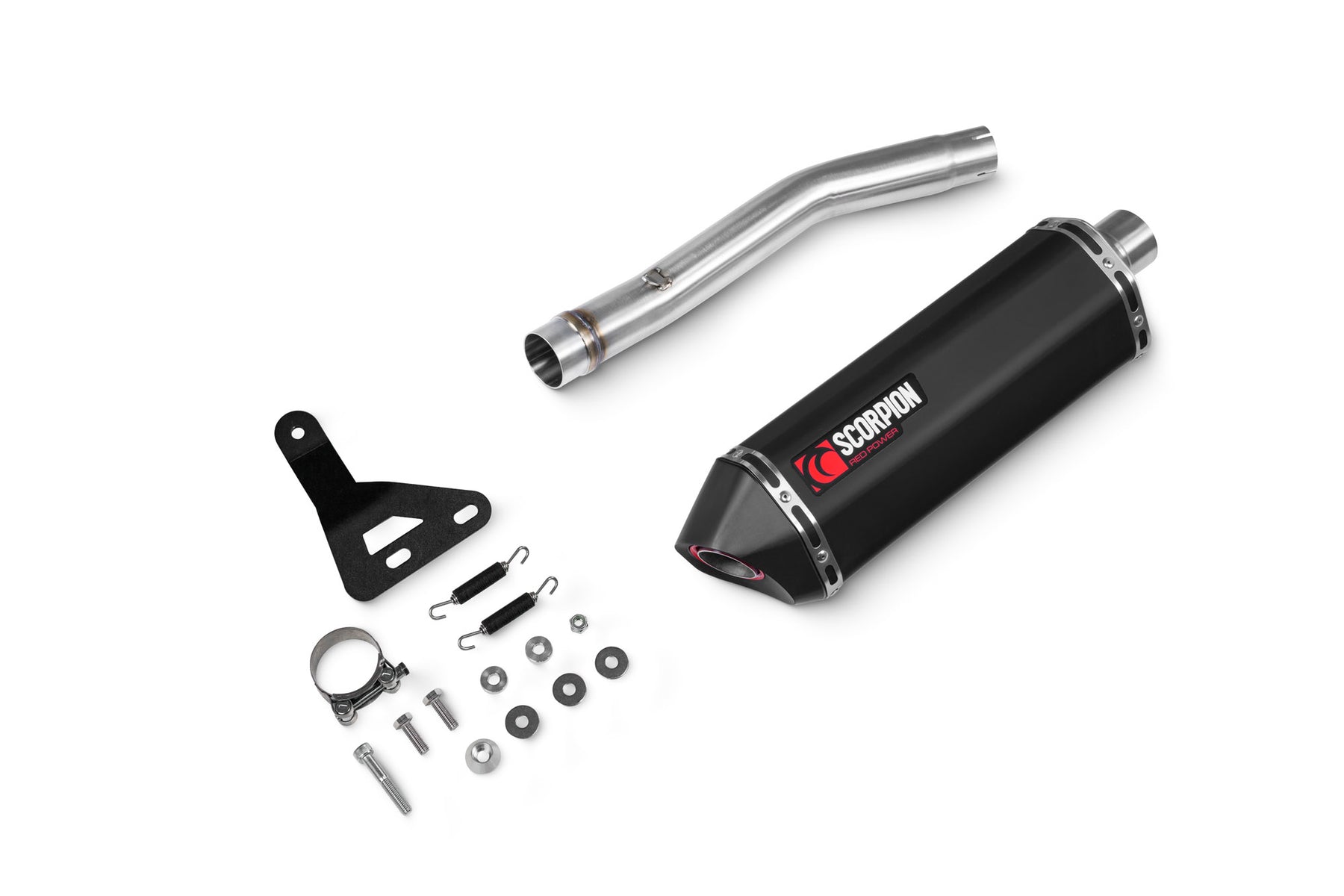 Triumph Tiger 900 (All Variants) (2024–2025) Scorpion Exhaust Serket Parallel Slip-on - Black Ceramic