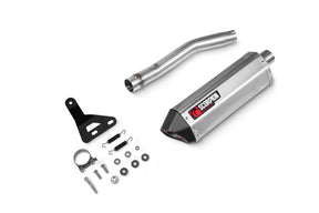 Triumph Tiger 900 (All Variants) (2024–2025) Scorpion Exhaust Serket Parallel Slip-on - Brushed Stainless